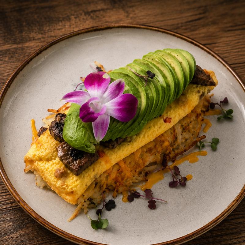 Brisket Omelette (GF) photo