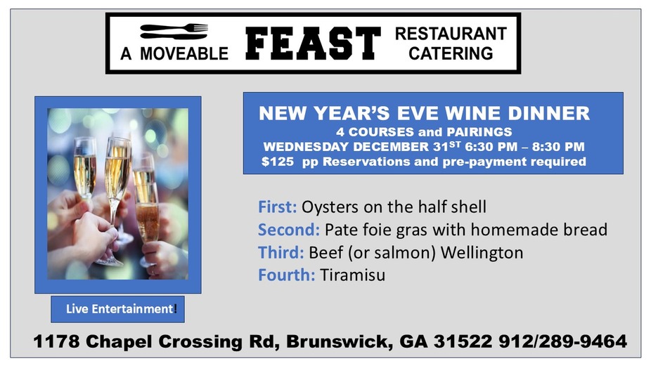New Year's Eve Wine Dinner event photo