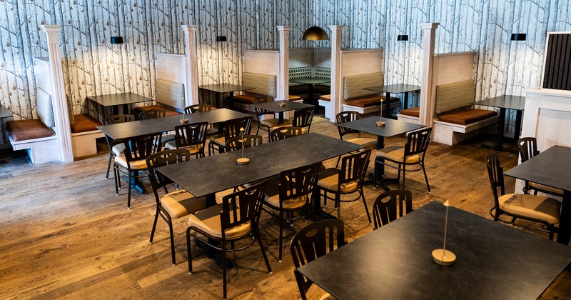 Interior, seating area