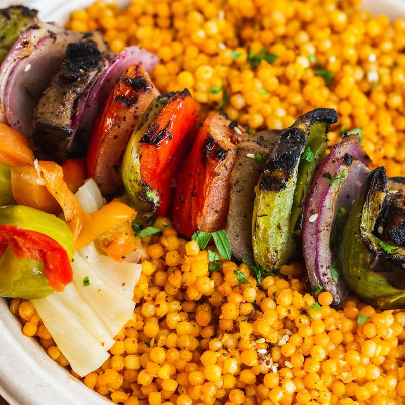 Rainbow Veggie  Kabab (V,GF) photo