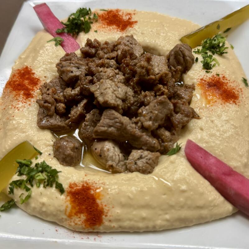 Hummus Bil Lahmeh photo