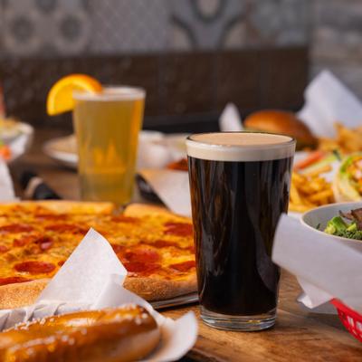 Served meals and drinks.