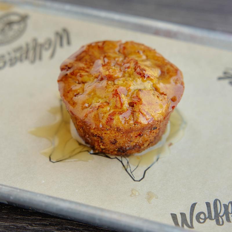 menu item 32 of 38, Corn Souffle with Honey Butter
