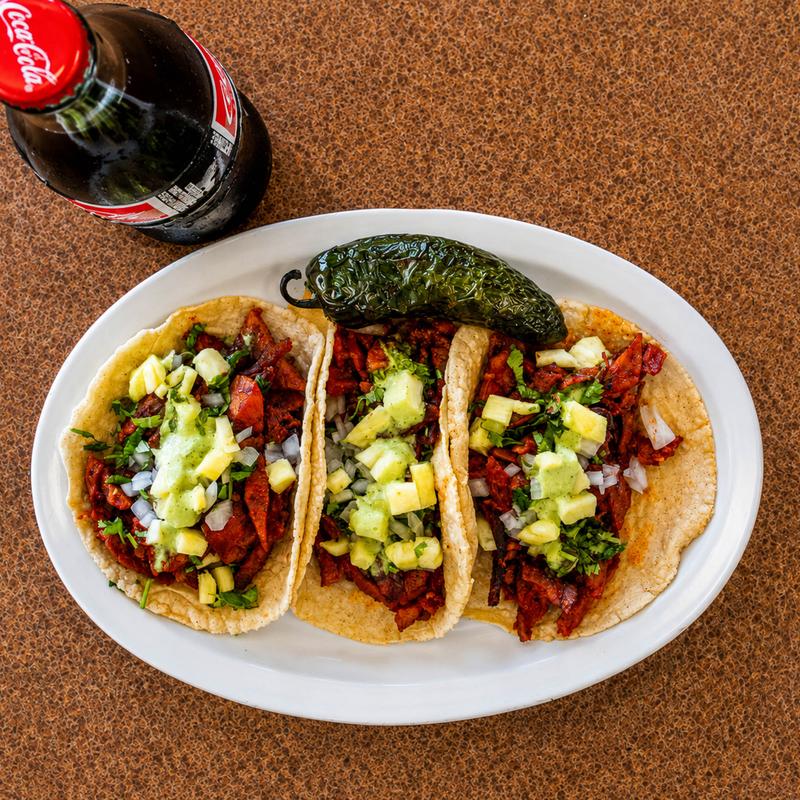 menu item 7 of 9, 3 Tacos