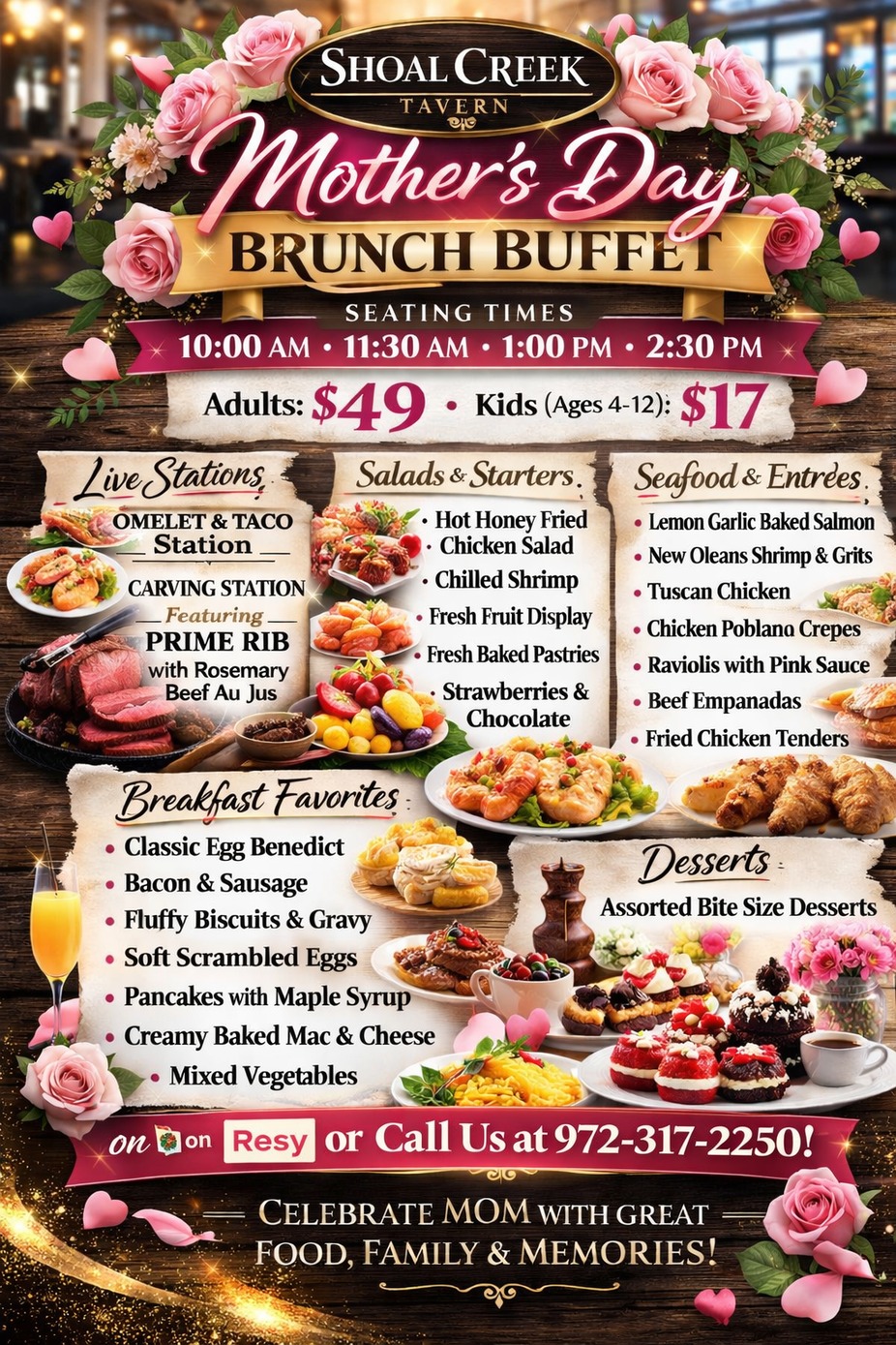 Mothers day Brunch Celebration event photo