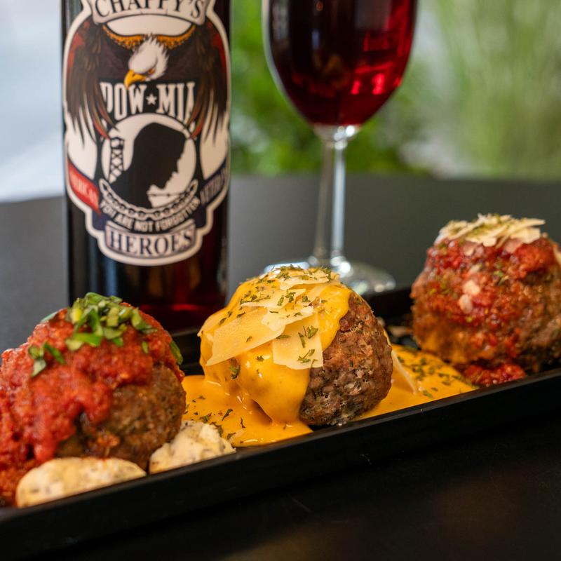 menu item 1 of 4, Meatball Flight