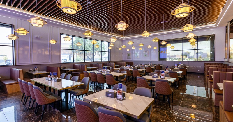 Interior, main dining area