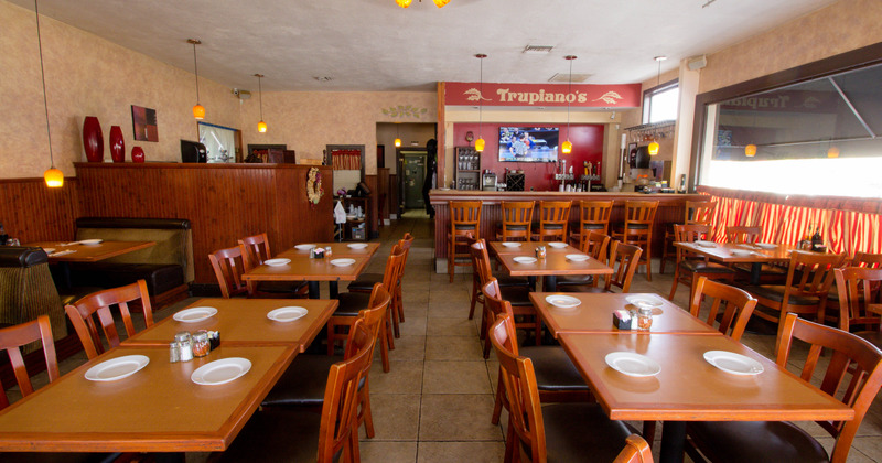 Interior, dining area