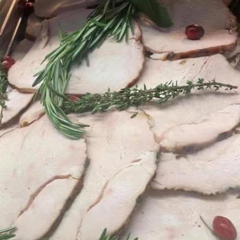 menu item 1 of 50, Whiskey Brined Smoked Turkey Breast