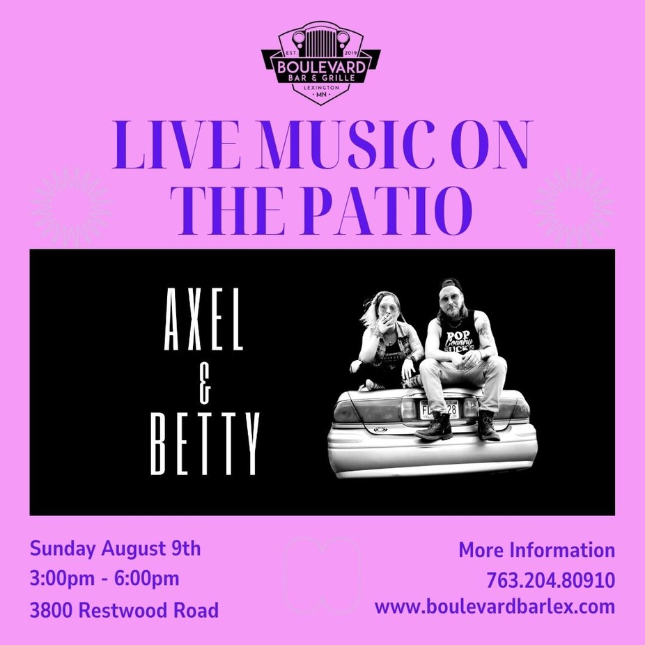 LIVE MUSIC ON THE PATIO ~ Axel & Betty event photo