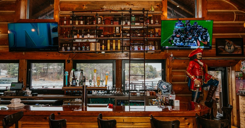 Interior, bar, chairs