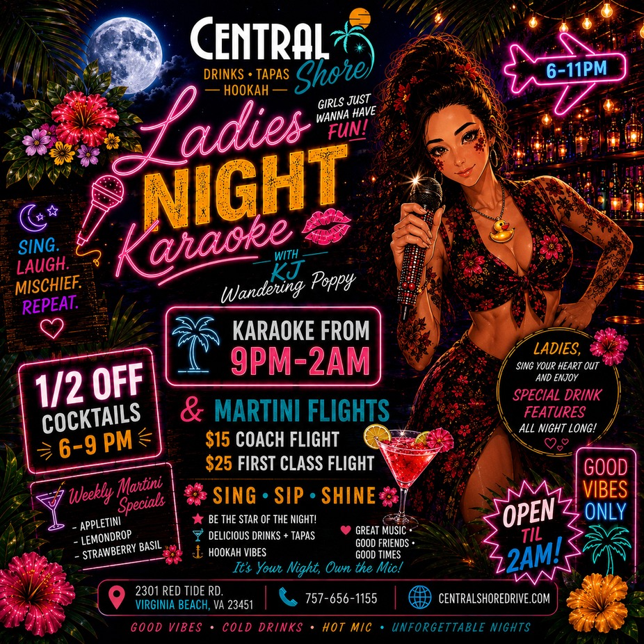 LADIES NIGHT AT CENTRAL SHORE 👑✨ event photo
