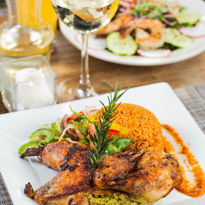 Marinated Roasted Half Chicken photo