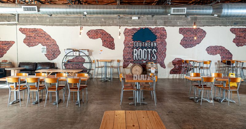 Interior, main dining area