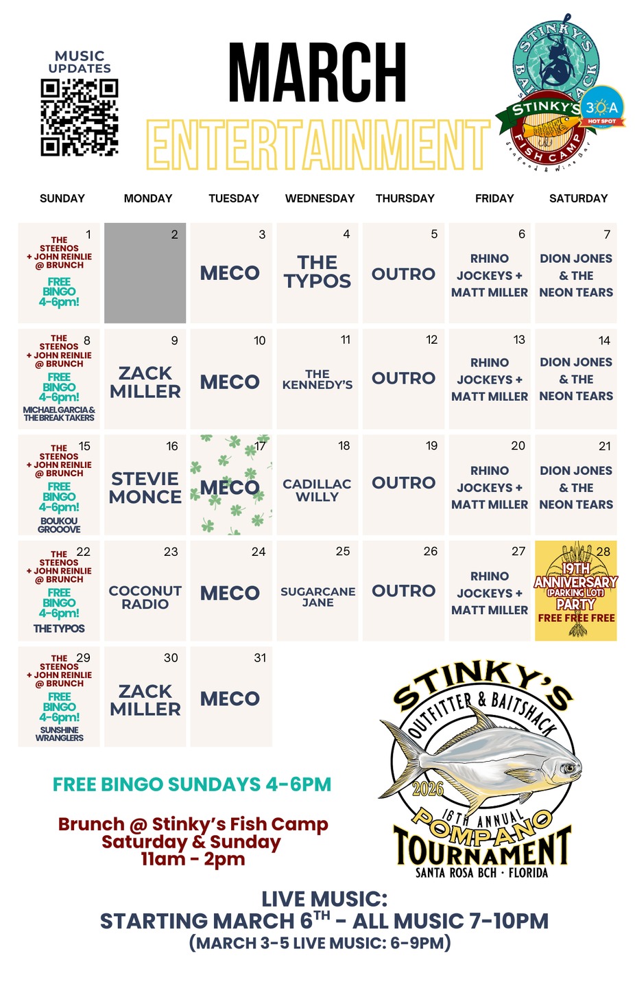 Entertainment at Stinky's! event photo