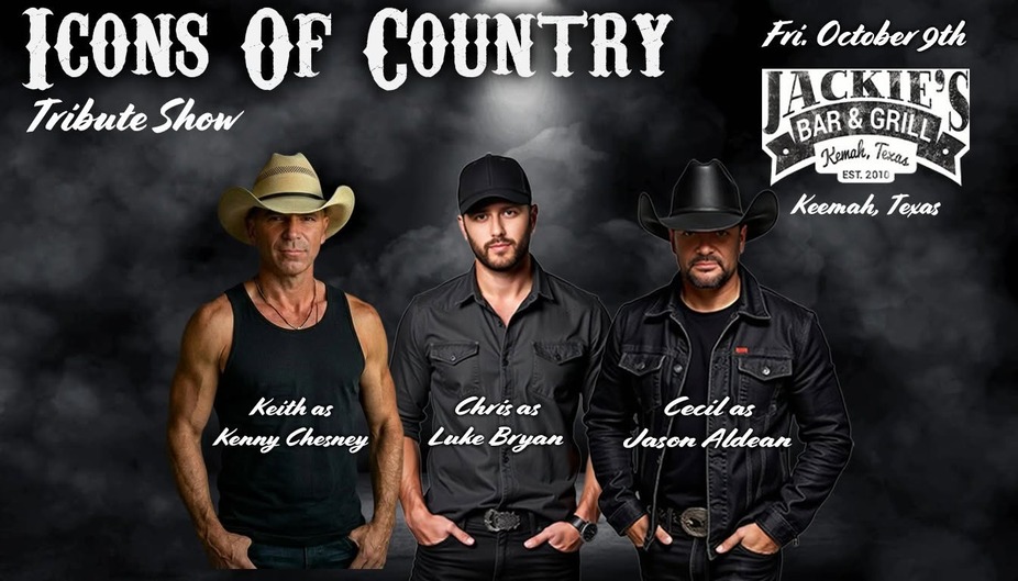 Icons of Country: Tributes to Luke Bryan, Kenny Chesney and Jason Aldean event photo