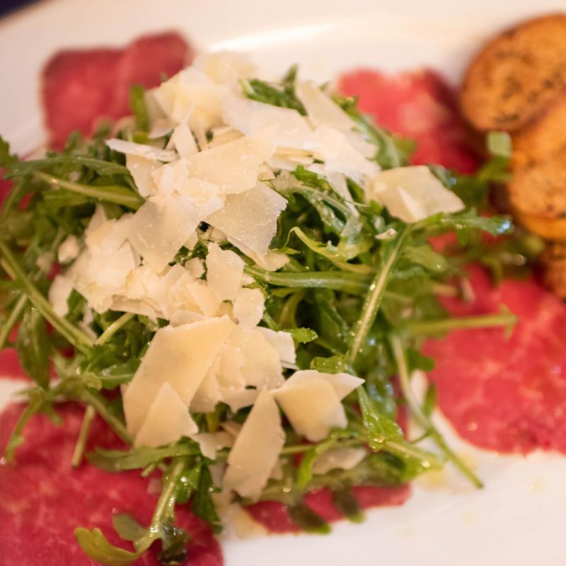 menu item 2 of 13, Wagyu Beef Carpaccio