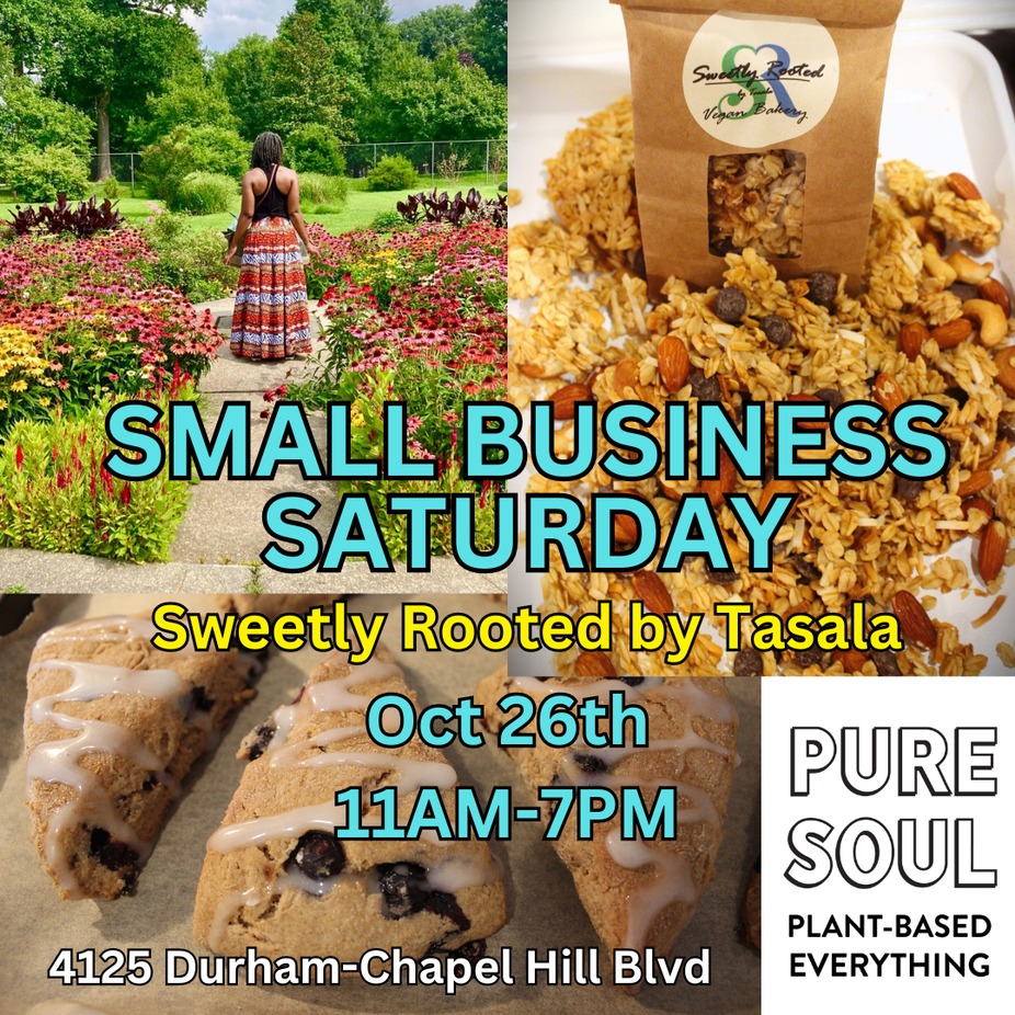 Small Biz Saturday: Sweetly Rooted by Tasala event photo