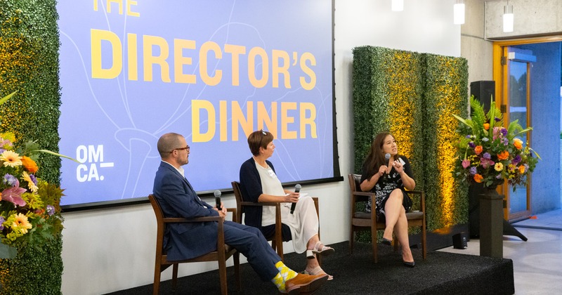 Inside, booth seating area