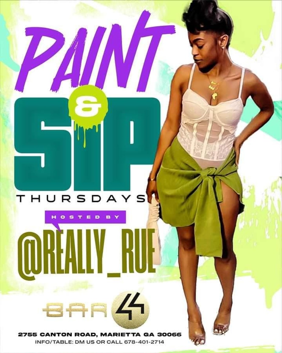 Sip and Paint Thursdays event photo