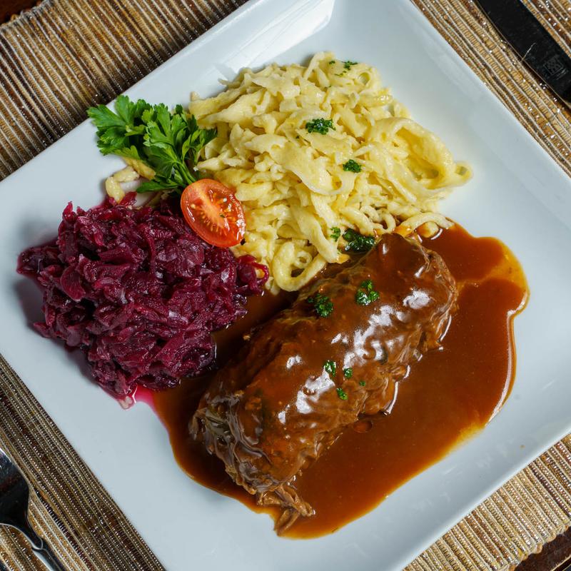 menu item 9 of 12, Beef Roulade