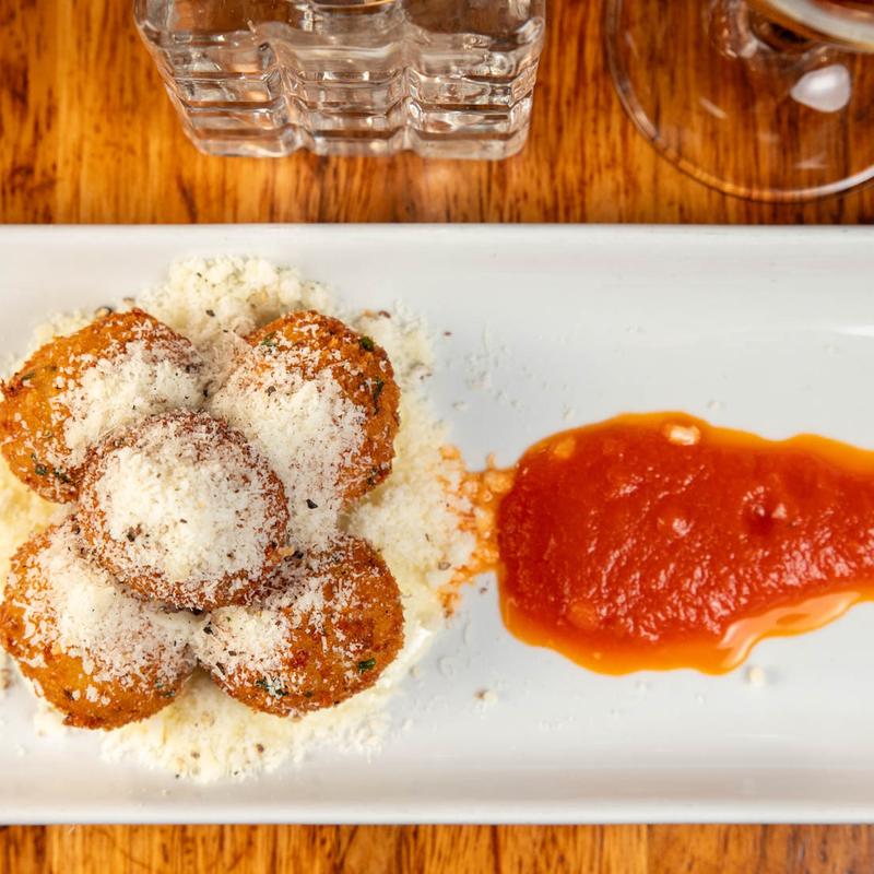 Cacio e Peppe Arancini photo