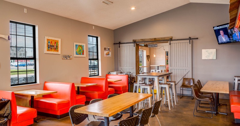 Interior, dining area