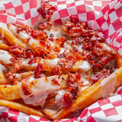 Loaded Bacon and Cheese fries.