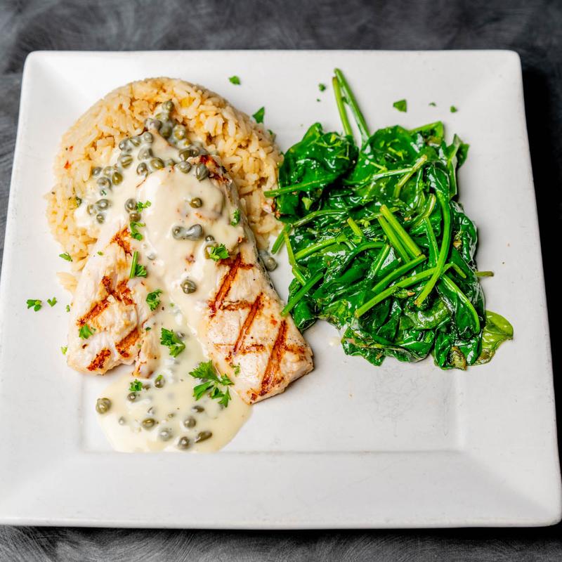 Grilled Salmon or Mahi-Mahi photo