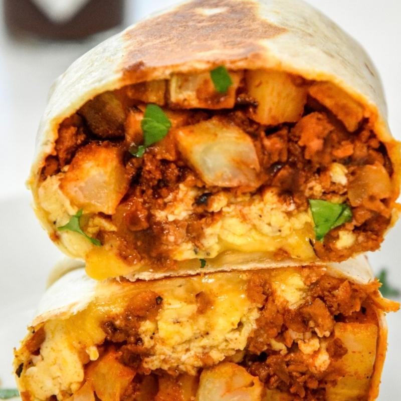 Chorizo Breakfast Burrito photo