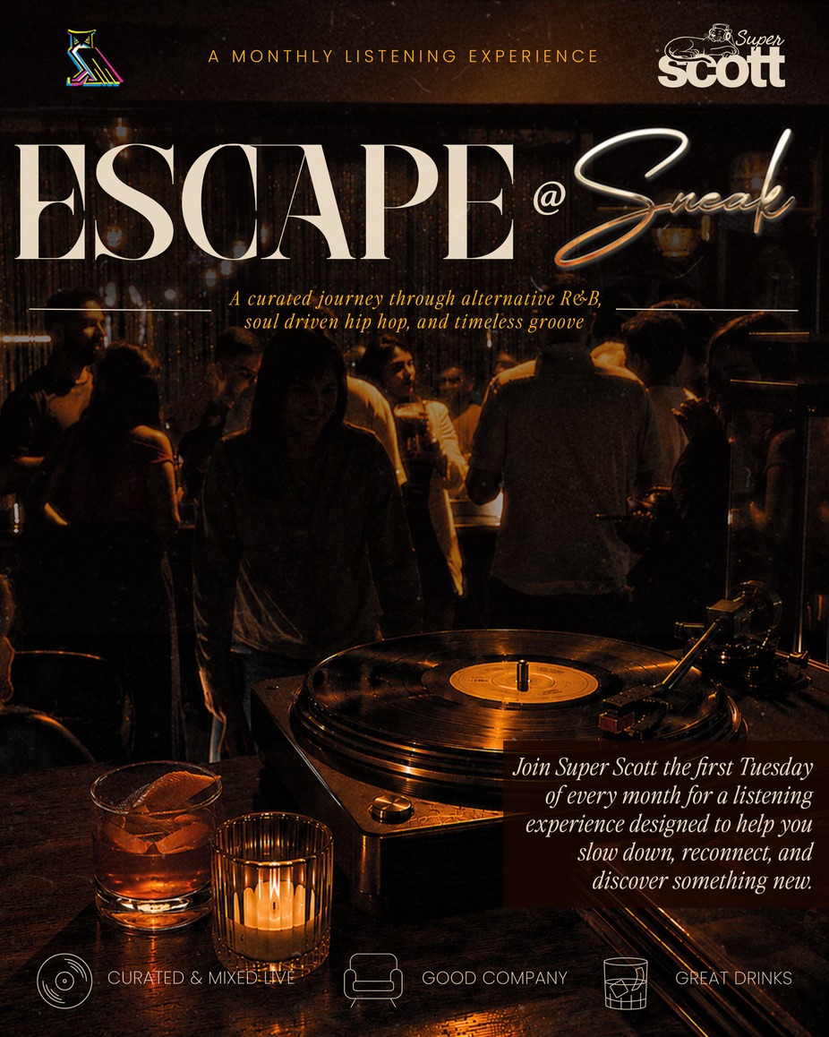 ESCAPE @ Sneak event photo
