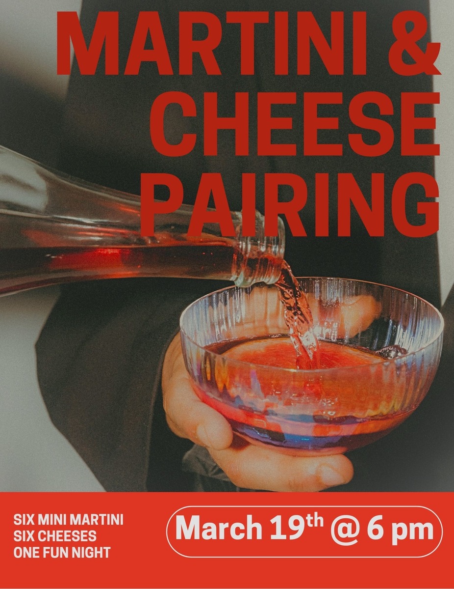 Martini & Cheese Pairing event photo