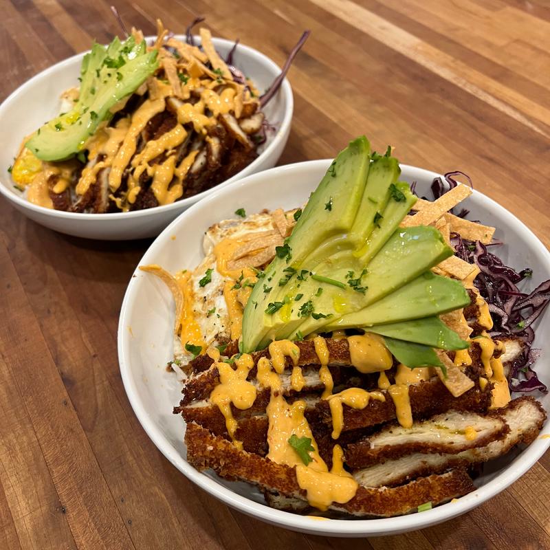 Fried Chicken Rice Bowl photo