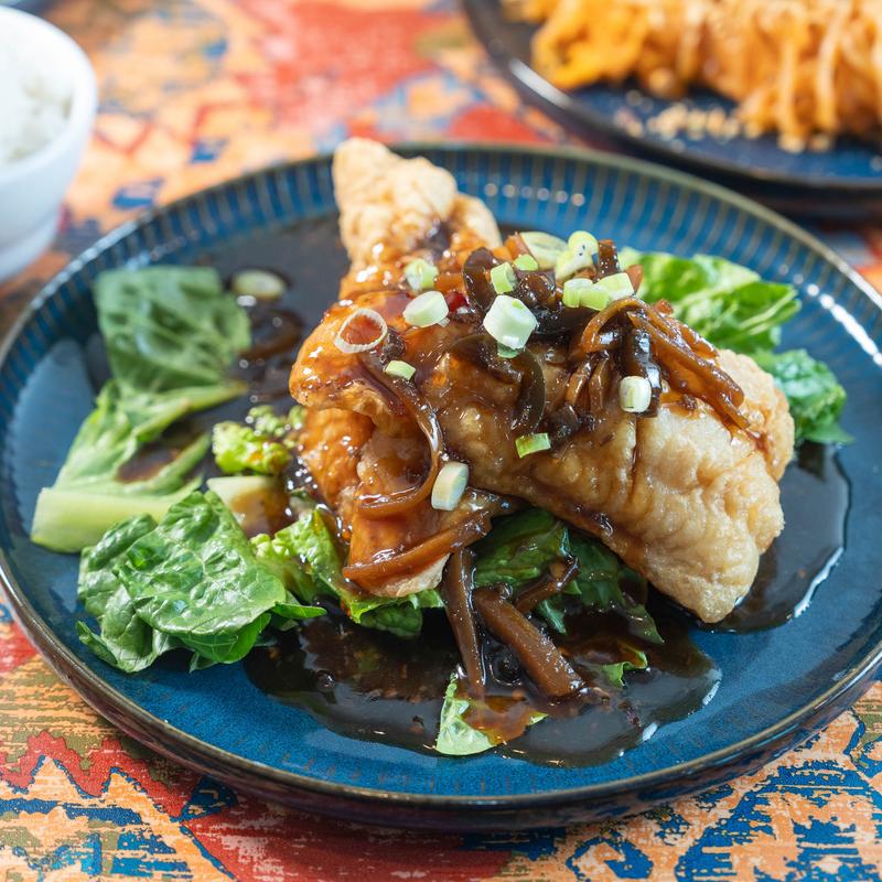 menu item 10 of 13, Spicy Basil Fish