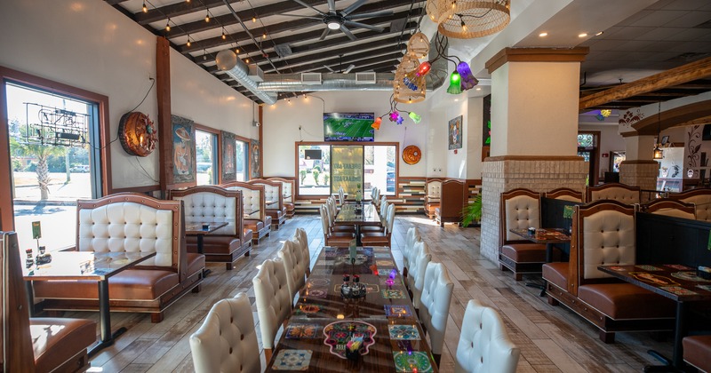 Interior, seating area