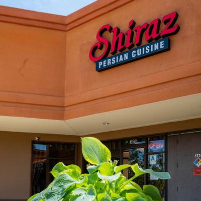Shiraz Outdoor Sign.