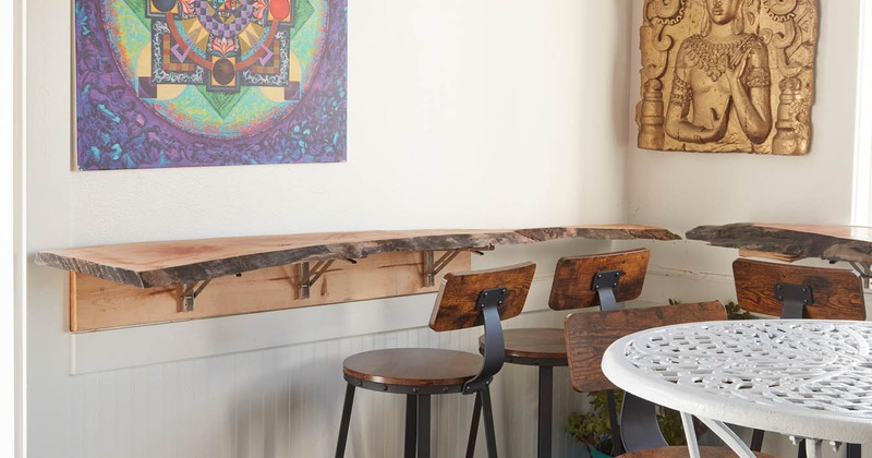 Interior, seating area