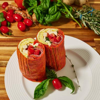 Italian Breakfast Wrap.