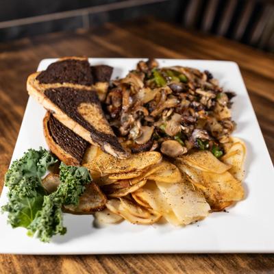 Garlic and Butter Haddock.