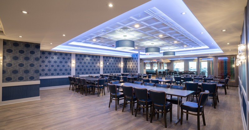 Interior, seating area