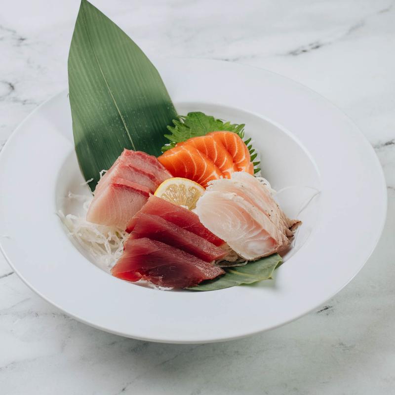 menu item 9 of 12, Assorted Sashimi* (12pcs)