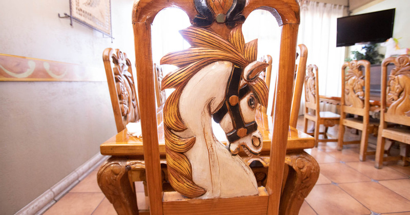 Chair decoration detail