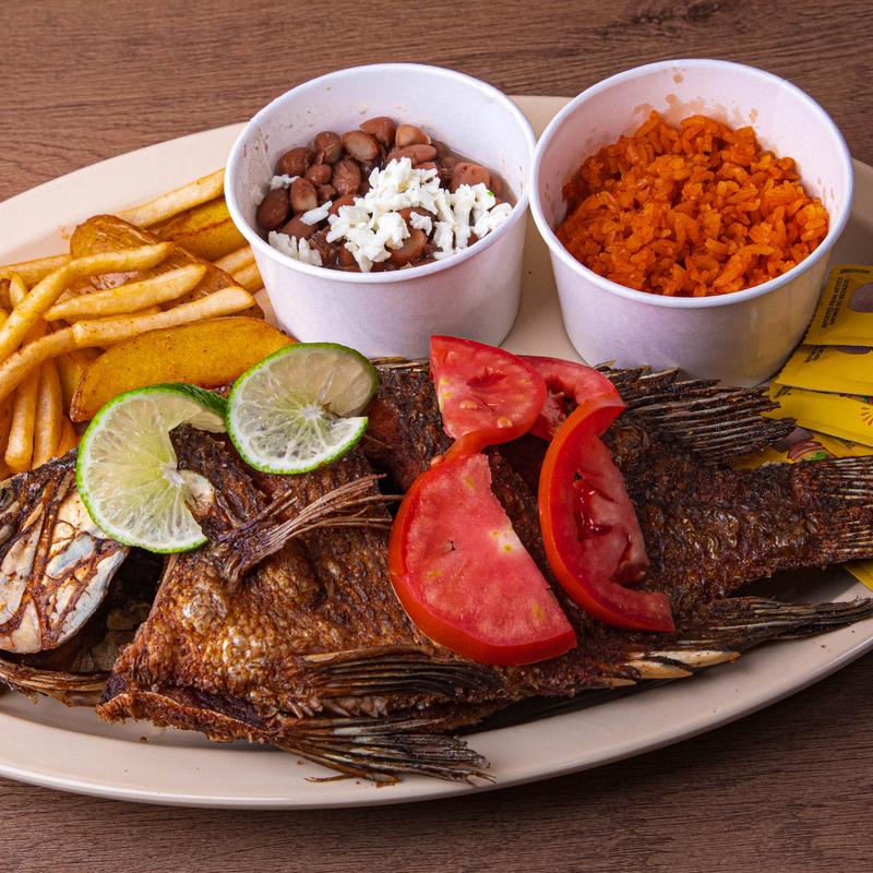 menu item 6 of 6, Mojarra Frita
