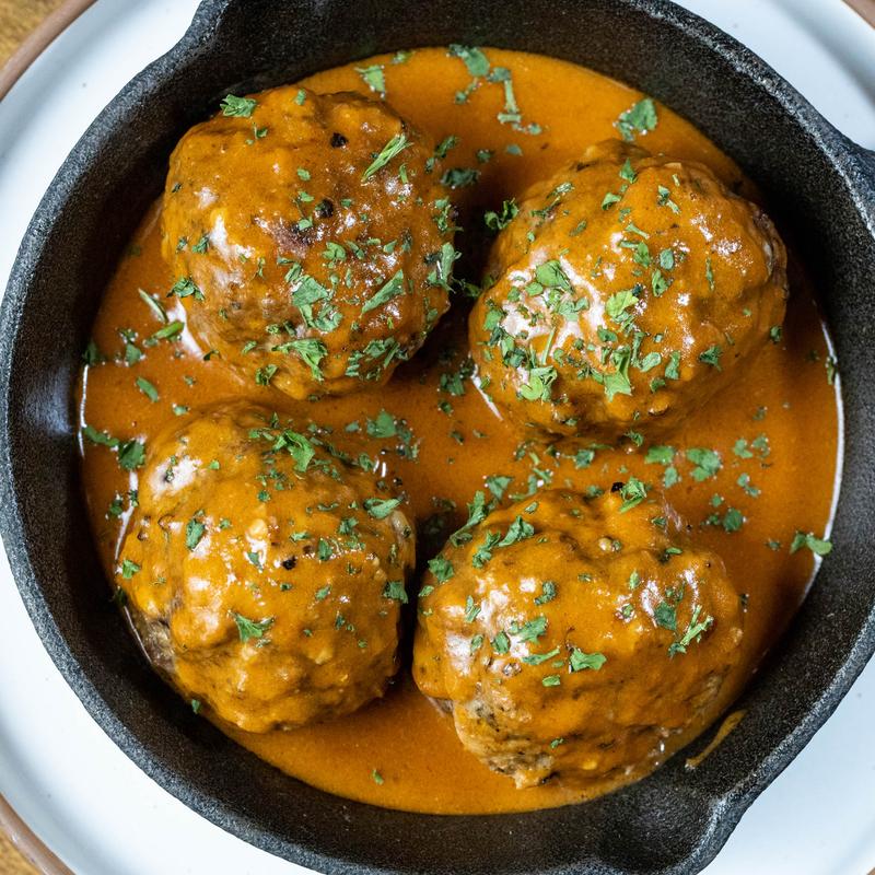 menu item 1 of 9, Meatballs Au Poivre