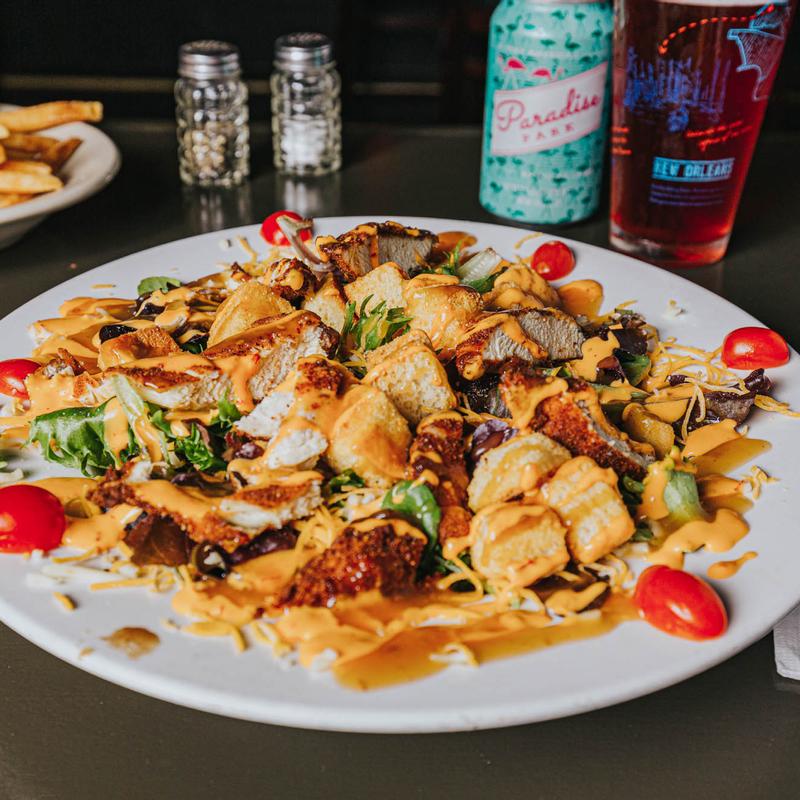 Asian Fried Chicken Salad photo
