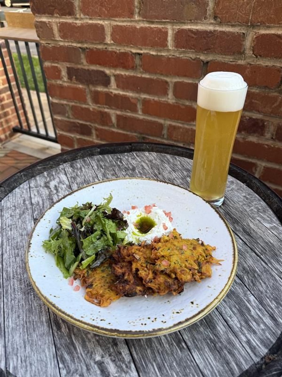 Butternut Squash and Feta Fritters 