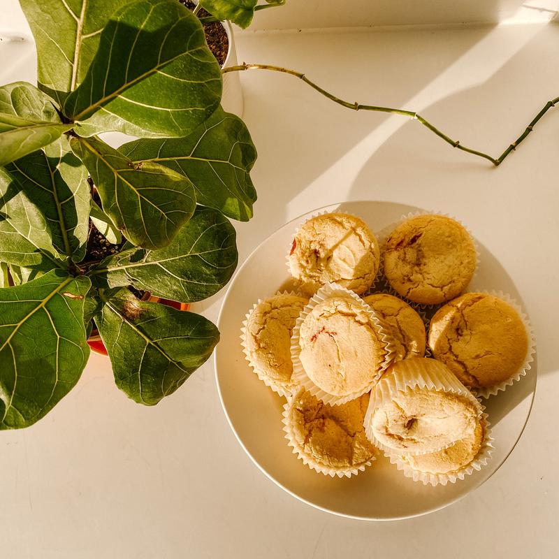 Strawberry Corn Muffin (GF, NF, SF) photo