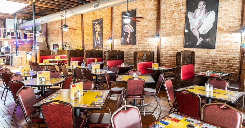 Tables ready for guests