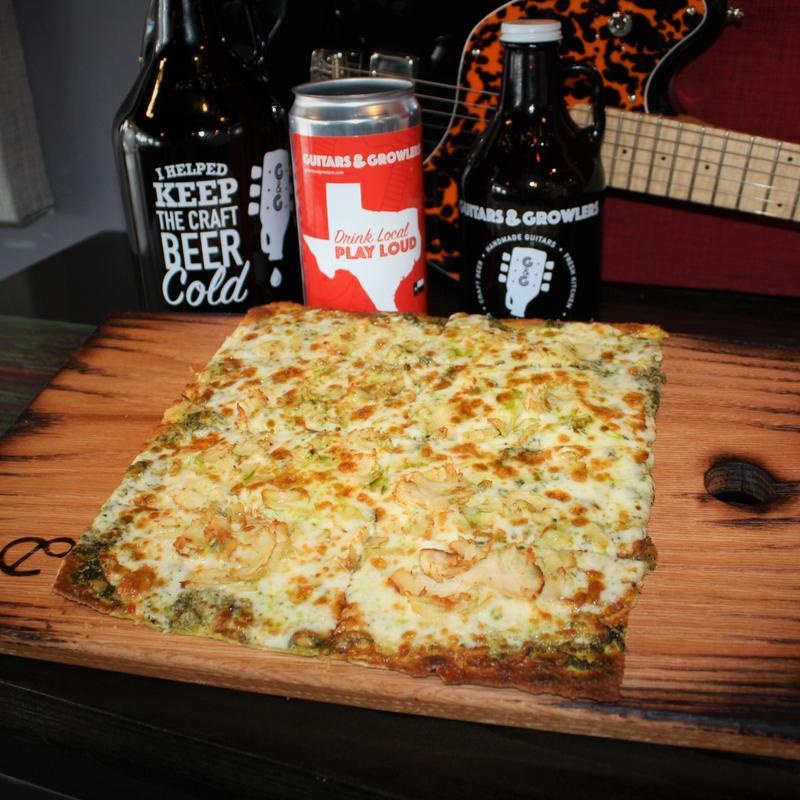 menu item 12 of 44, Cash’s Chicken Pesto Flatbread