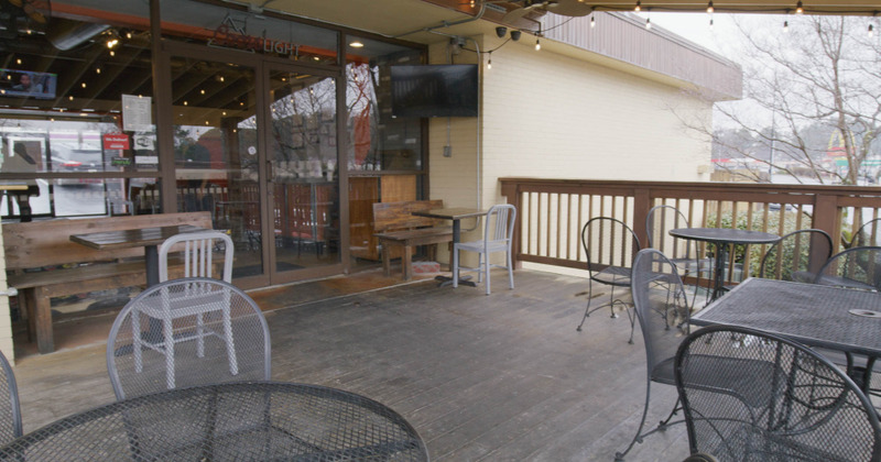 Restaurant exterior, patio